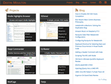 Tablet Screenshot of destinmoulton.com
